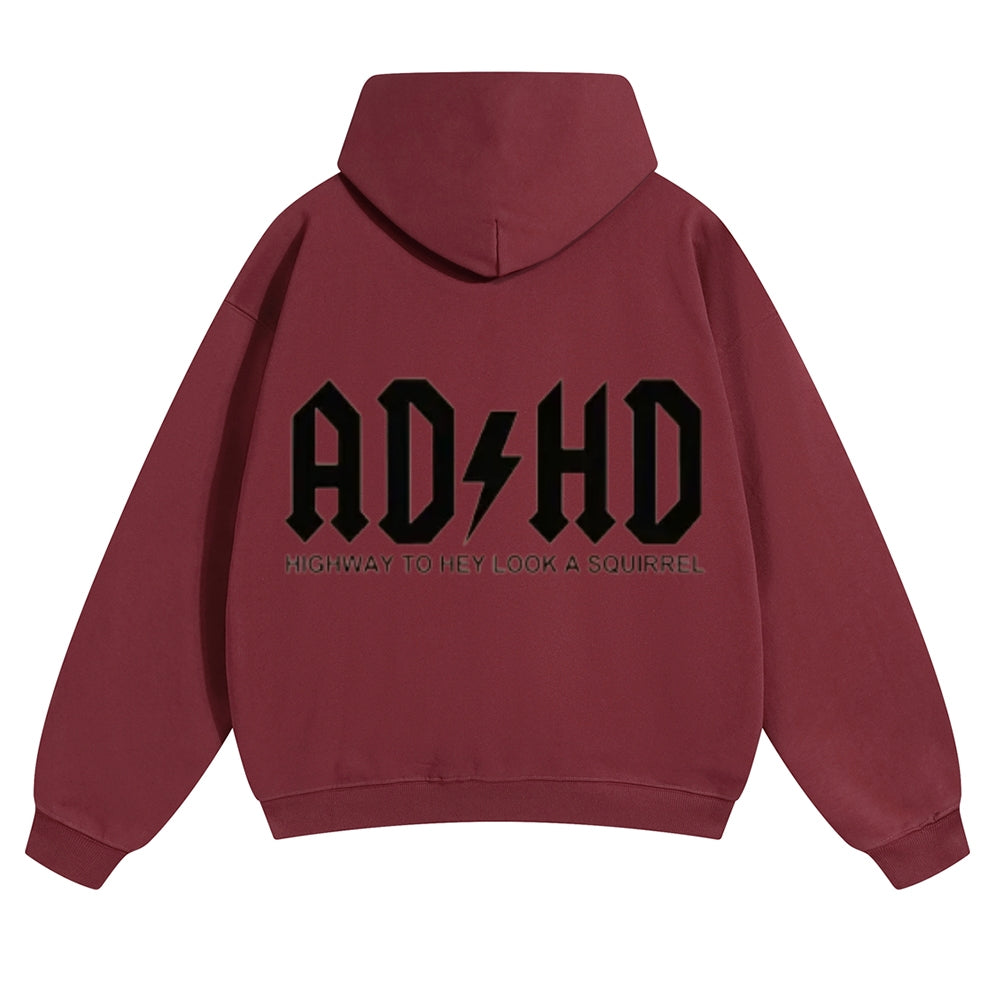 Mens Vintage ACDC Rock Band Hoodies