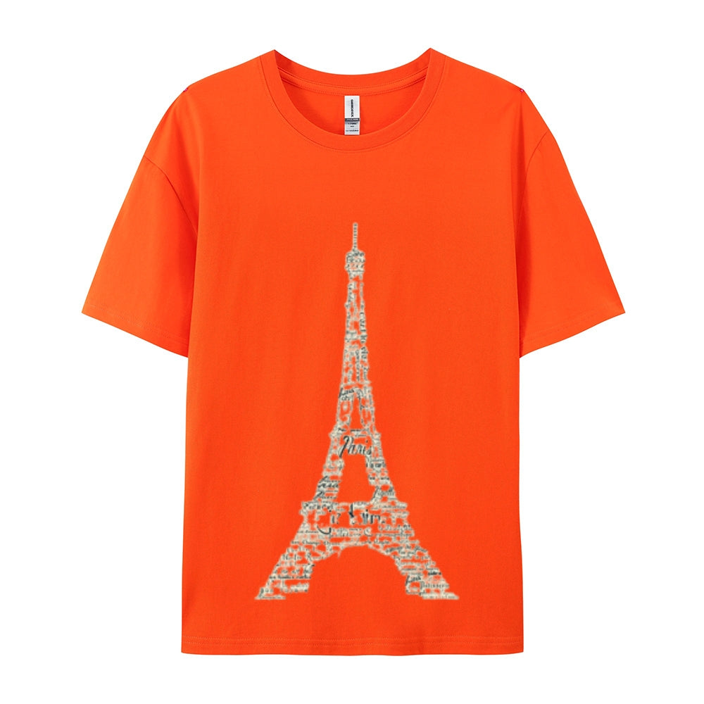 Mens Eiffel Tower Graphic Tee