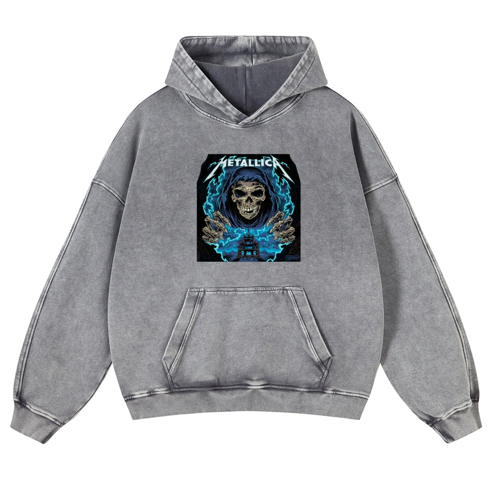 Mens Vintage Metallica Rock Band Hoodies