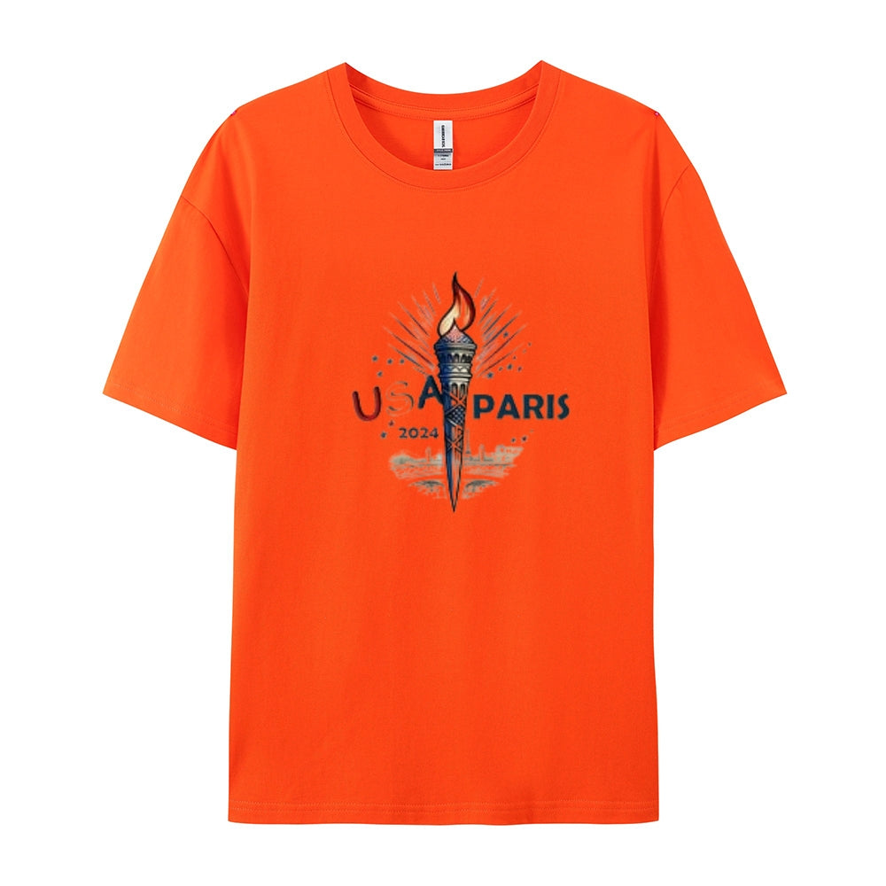 Mens Flame Graphic Tee