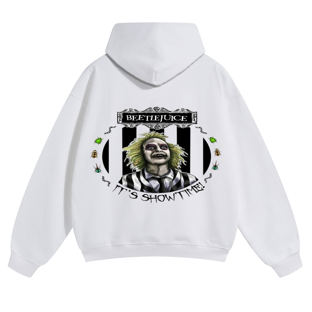 Mens Vintage Beetle Juice Rock Hoodies