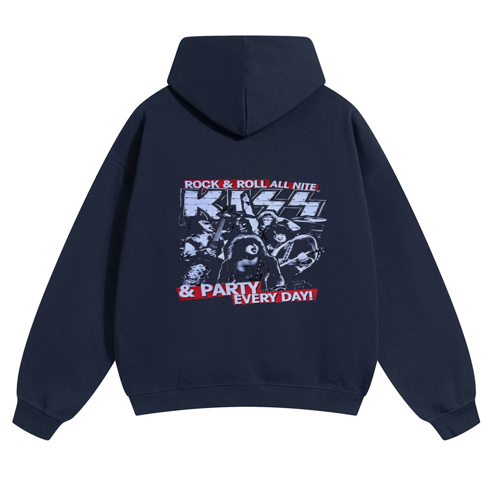 Parihar Men's Rock Band Pullover Hoodies