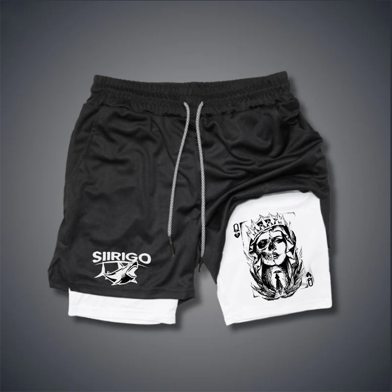 Poker 2 In 1 GYM PERFORMANCE SHORTS