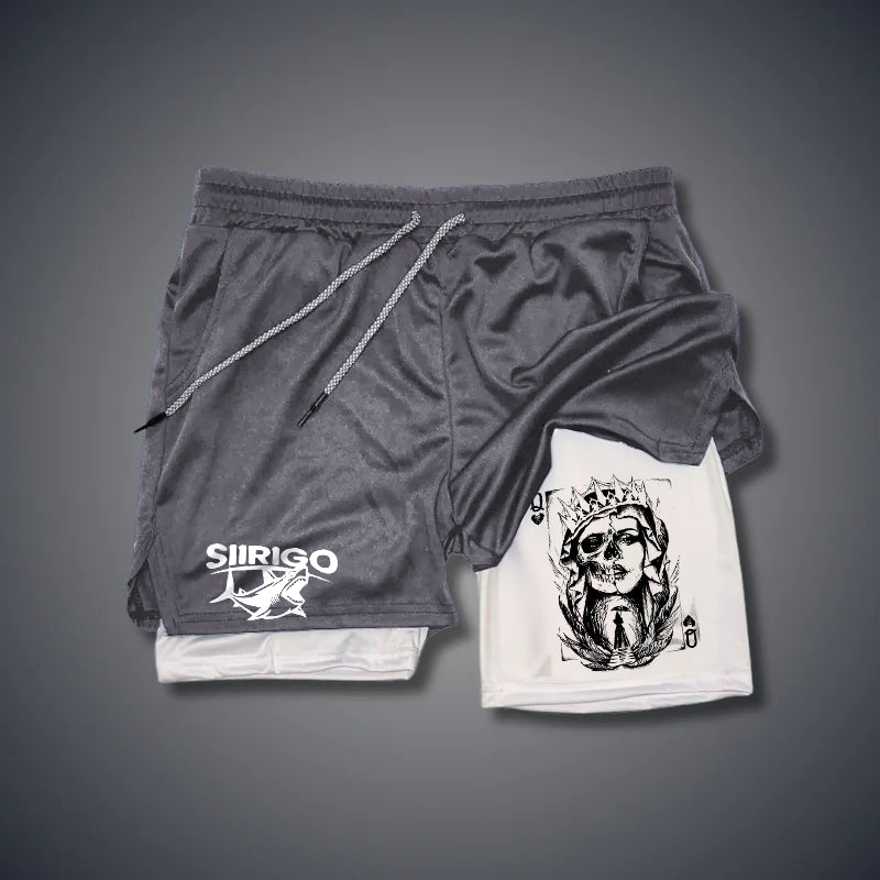 Poker 2 In 1 GYM PERFORMANCE SHORTS