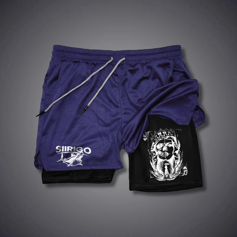 Poker 2 In 1 GYM PERFORMANCE SHORTS