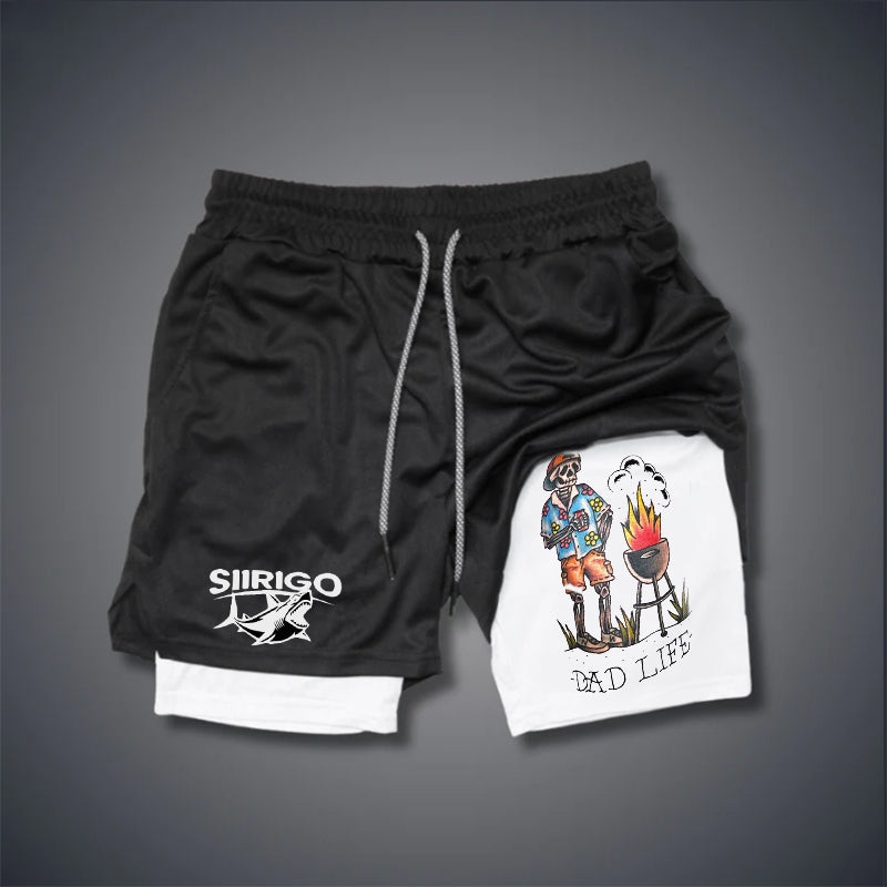 Dad Life GYM PERFORMANCE SHORTS