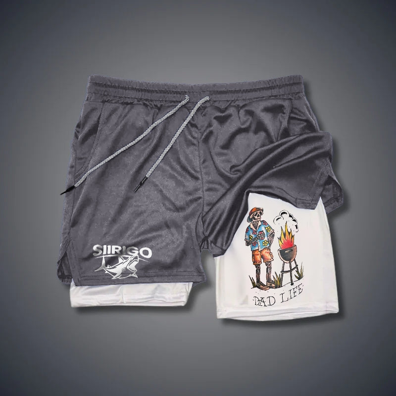 Dad Life GYM PERFORMANCE SHORTS