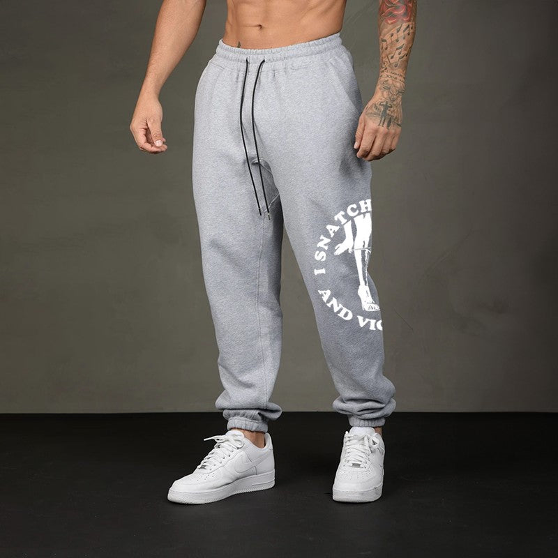 I SNATCH KISSES Sexy Lady GRAPHIC PRINT JOGGERS