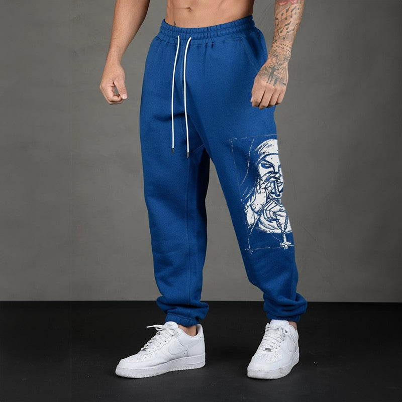 Bad Religious Nun GRAPHIC PRINT JOGGERS