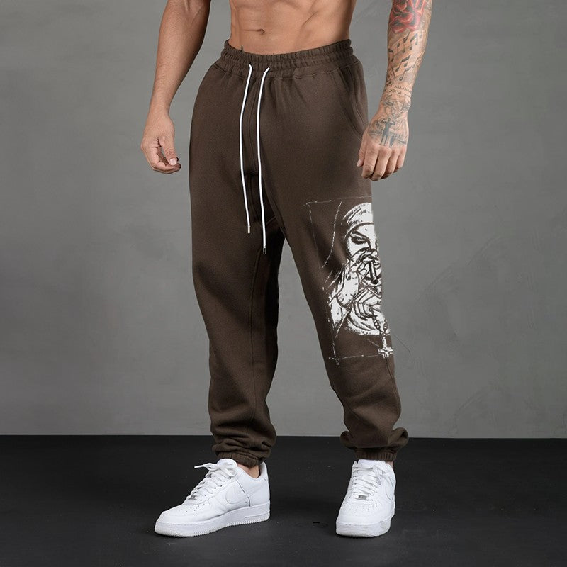 Bad Religious Nun GRAPHIC PRINT JOGGERS