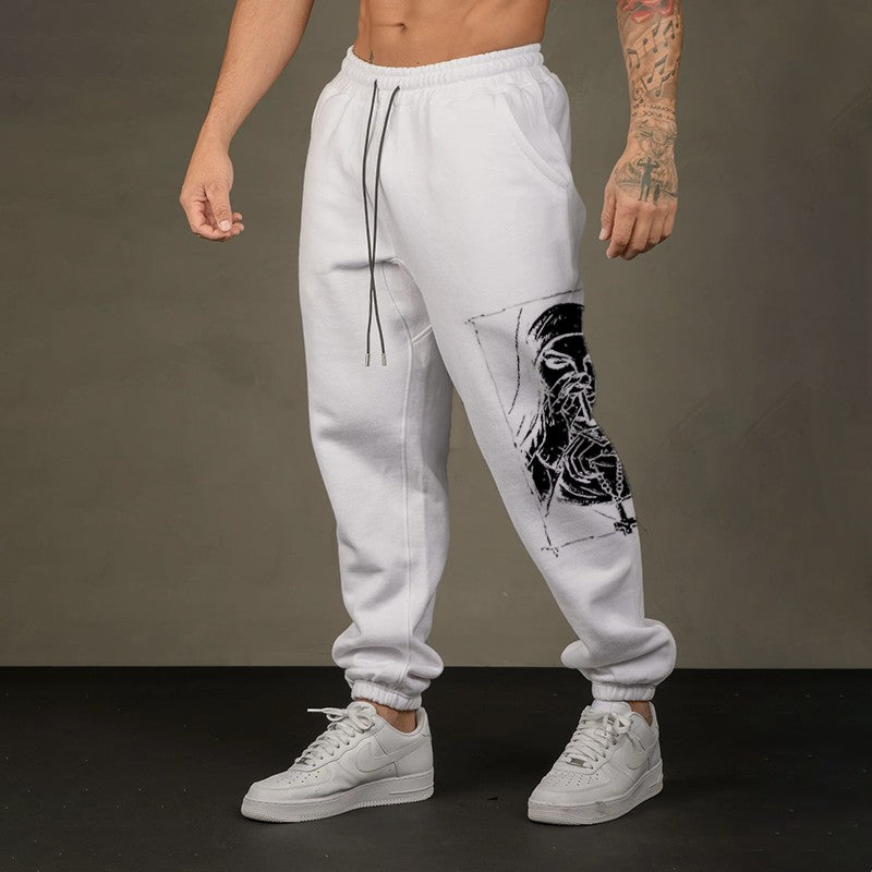 Bad Religious Nun GRAPHIC PRINT JOGGERS