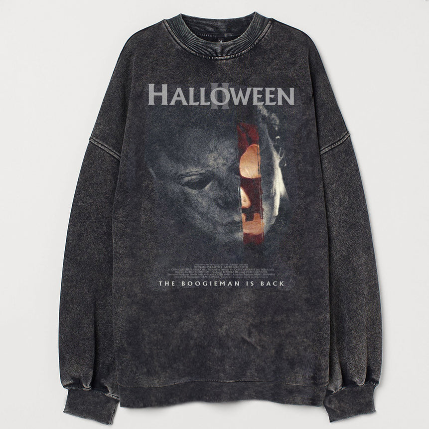 Halloween Movie Printed Vintage Sweatshirt