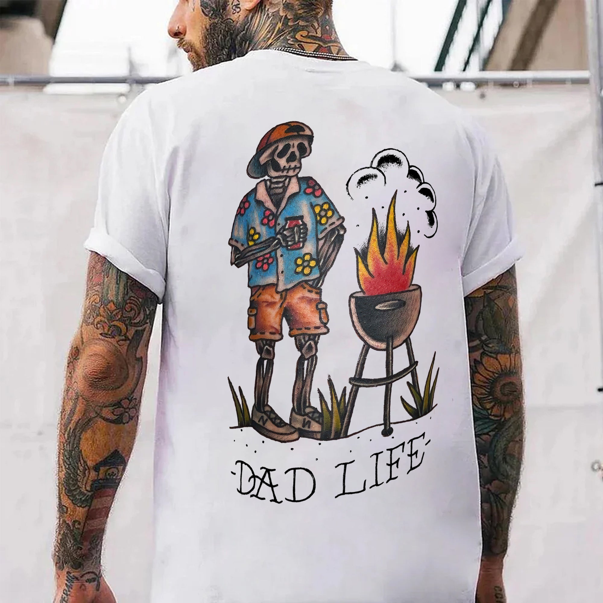 Dad Life Printed Men's T-shirt