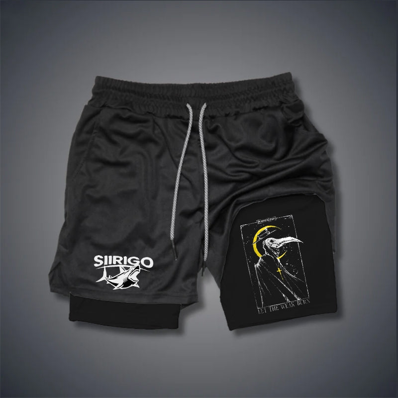 Let The Weak Burn 2 In 1 GYM PERFORMANCE SHORTS