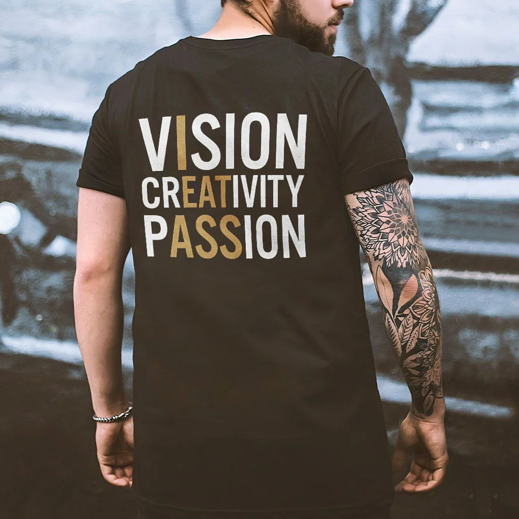 Vision Creativity Passion T-shirt