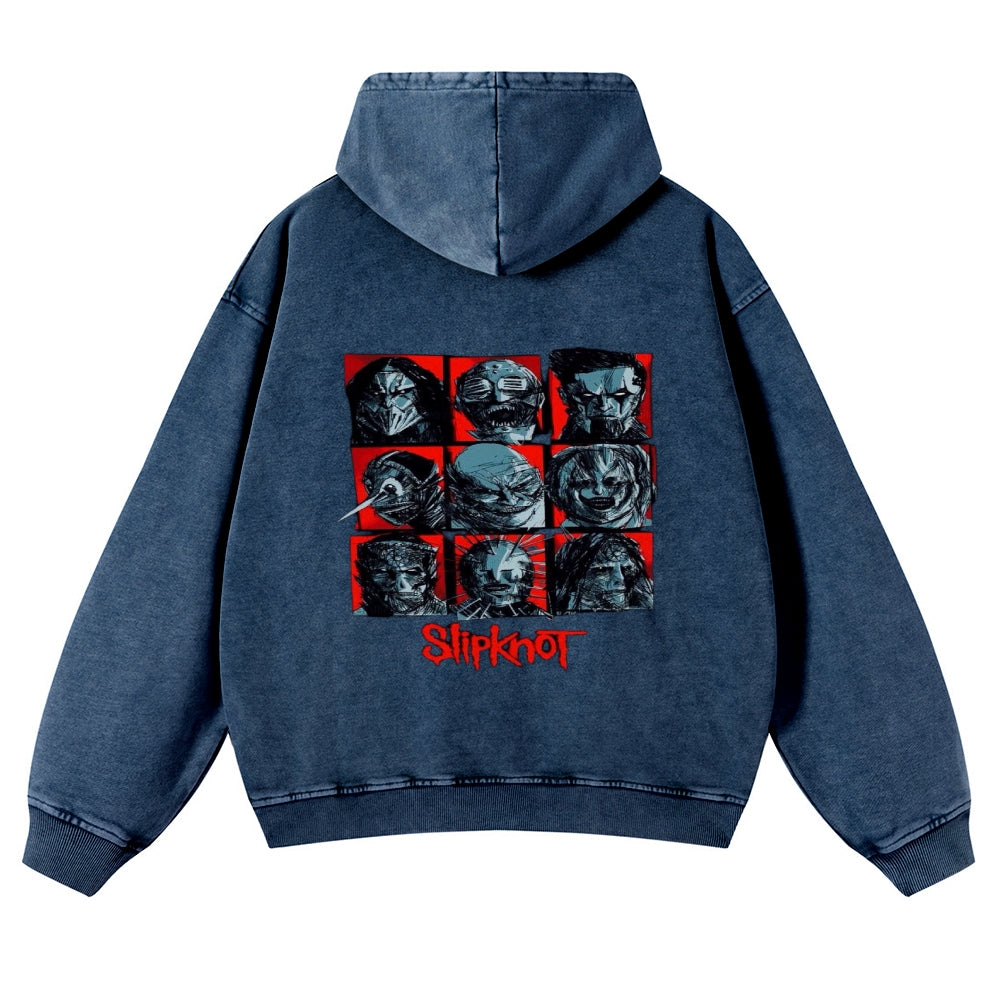 Mens Vintage Slipknot Rock Band Hoodies