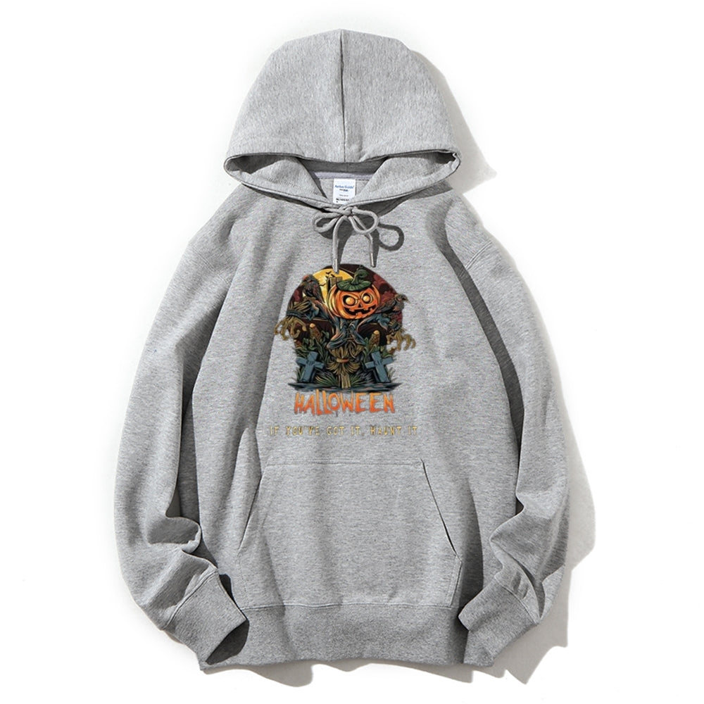 Mens Halloween Pumpkins Graphic Hoodies