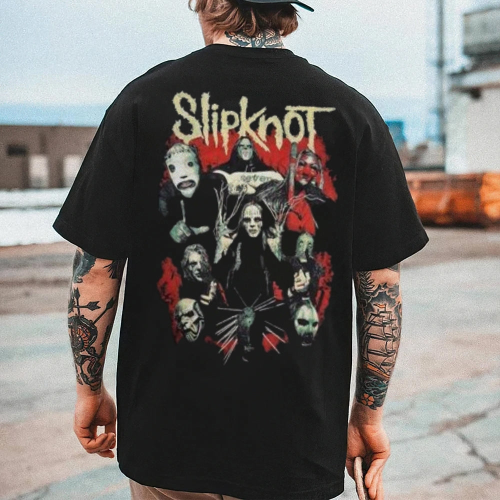 Mens Slipknot Rock Graphic Tee