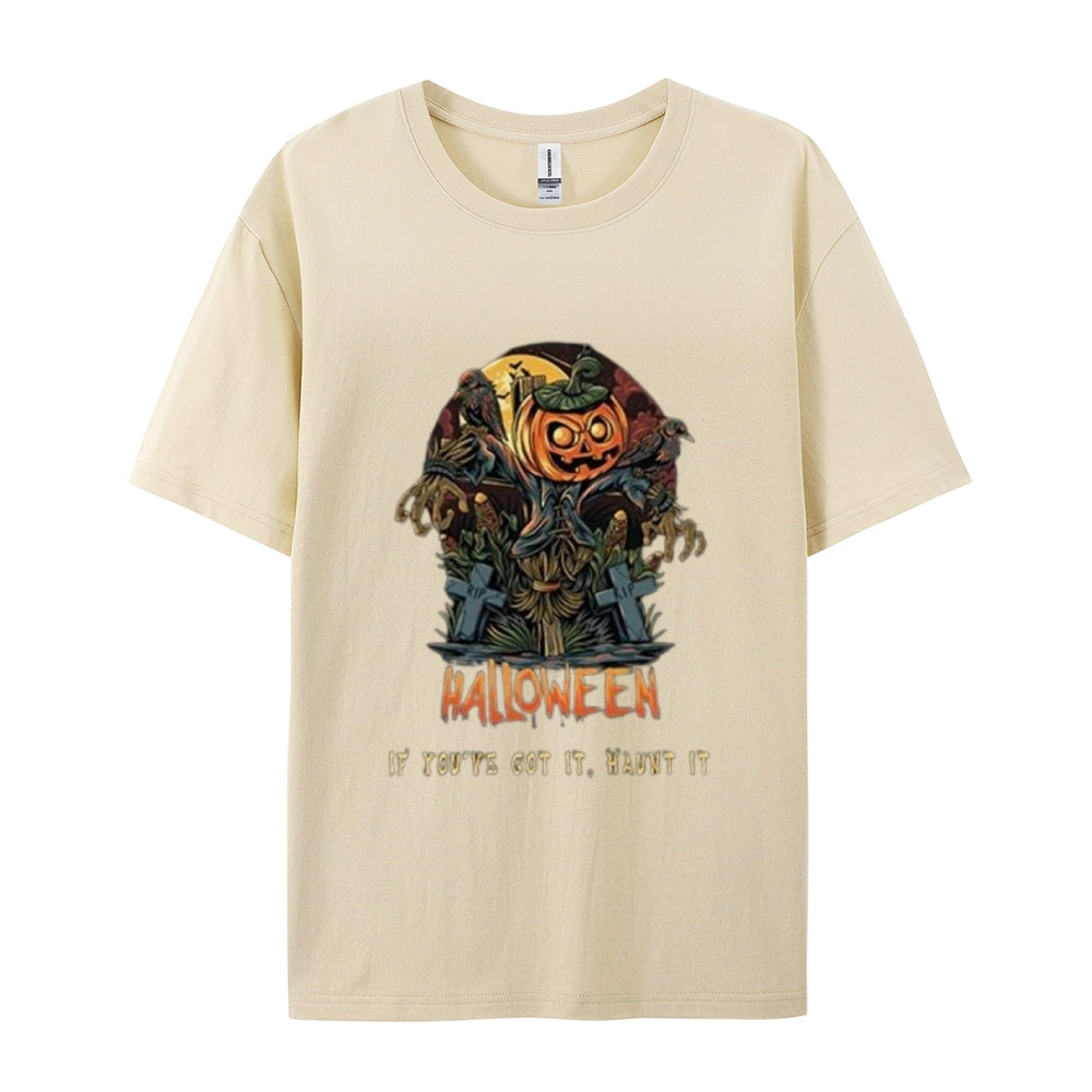 Mens Halloween Pumpkins Graphic Tee