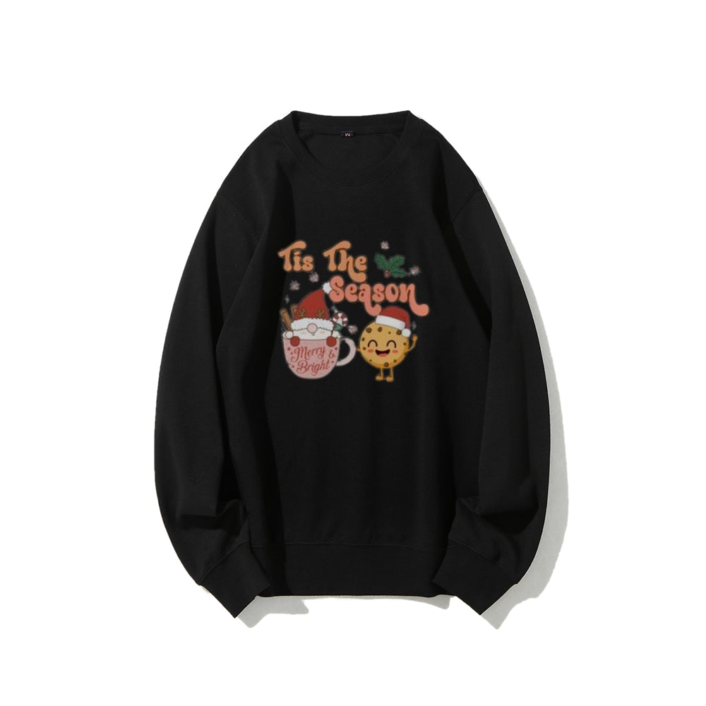 Women Tis The Season Women Christmas Graphic Sweatshirts