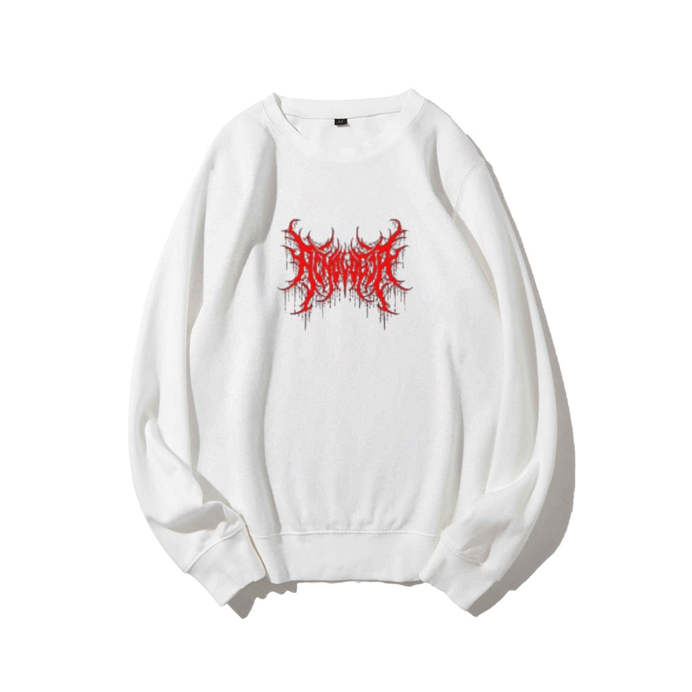 Mens Red Graphic Sweatshirts