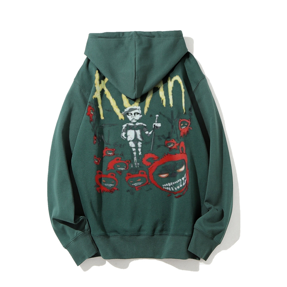 Mens Rock Graphic Hoodies