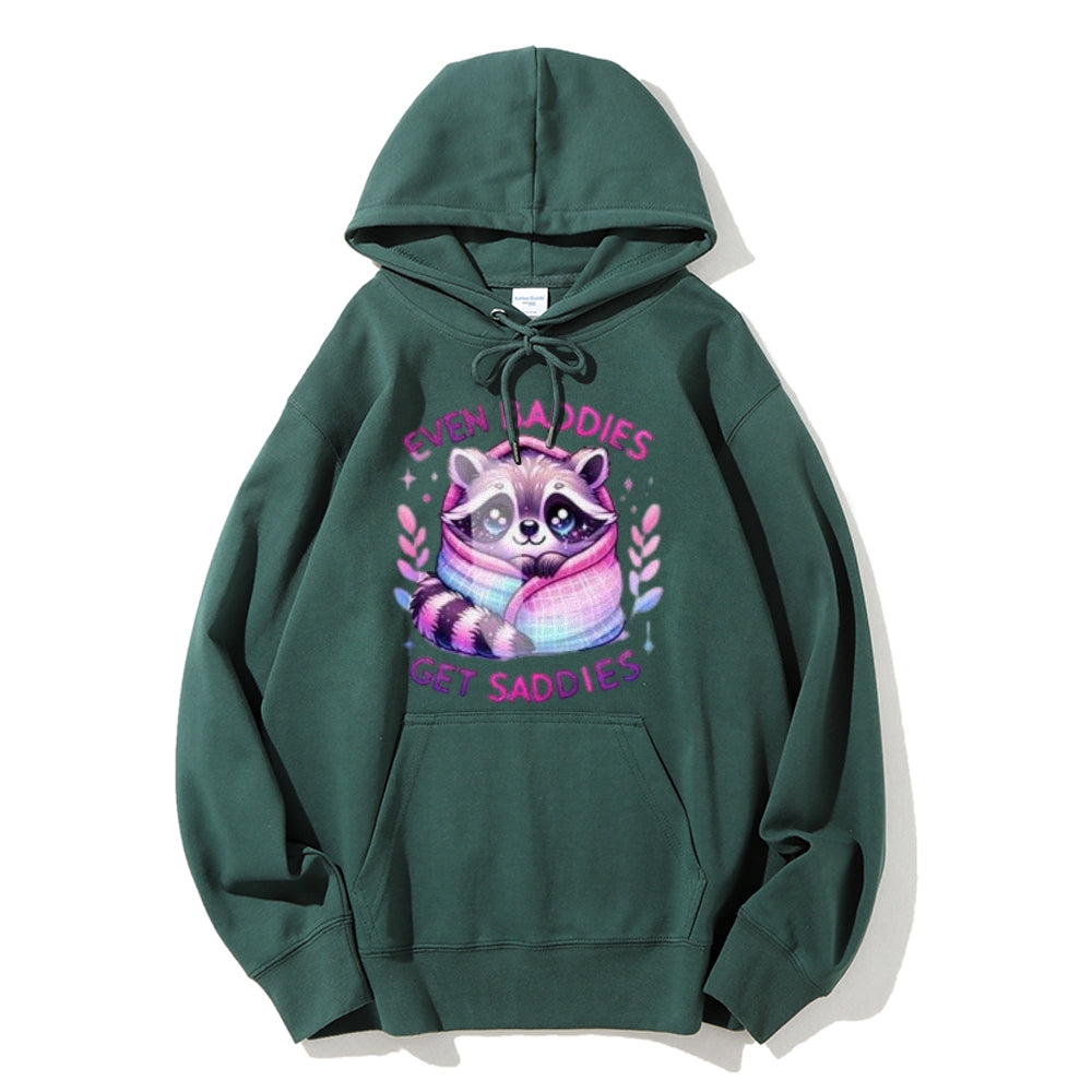 Women Cute Saddie Baddie Cat Graphic Hoodies