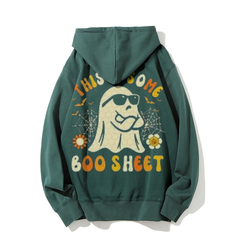 Mens THIS IS SOME BOO SHEET Graphic Pullover Hoodies