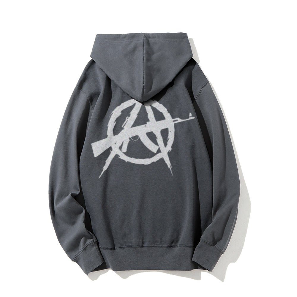 Mens Anarchy Graphic Hoodies