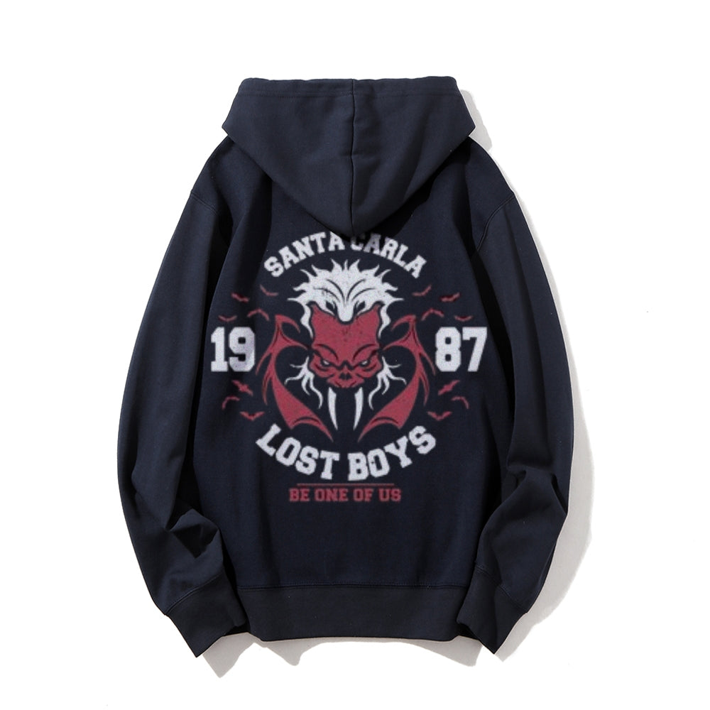 Mens Santa Carla The Lost Boys Graphic Pullover Hoodies