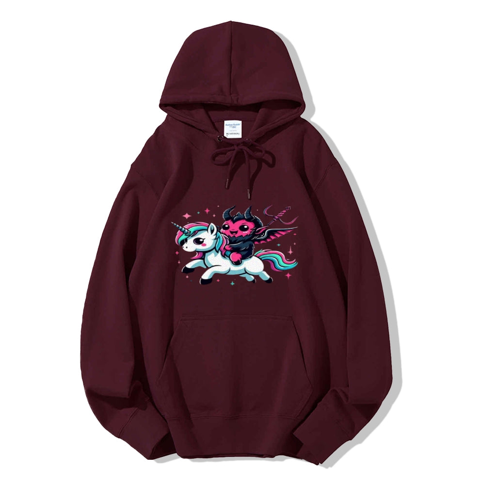 Women Cute Unicorn Graphic Hoodies