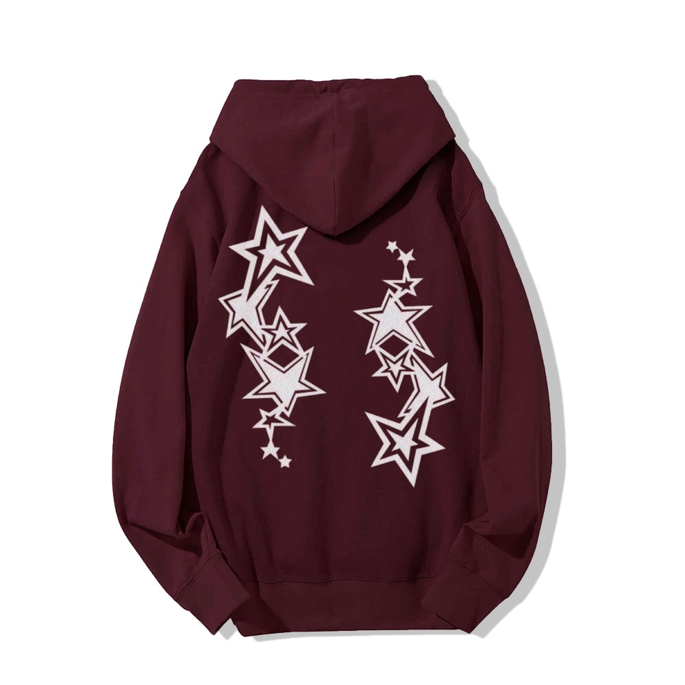 Mens Star Graphic Hoodies