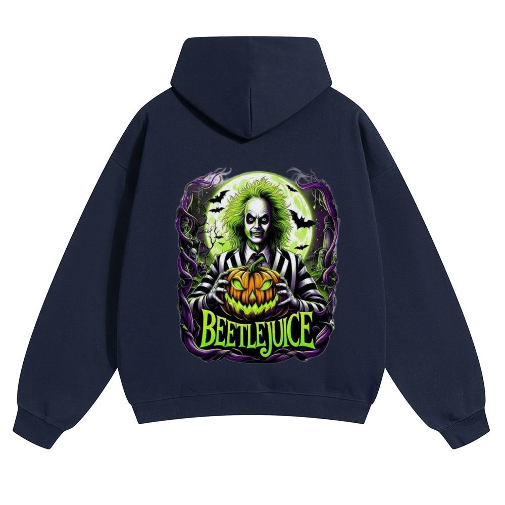 Mens Vintage Beetle Juice Rock Band Hoodies