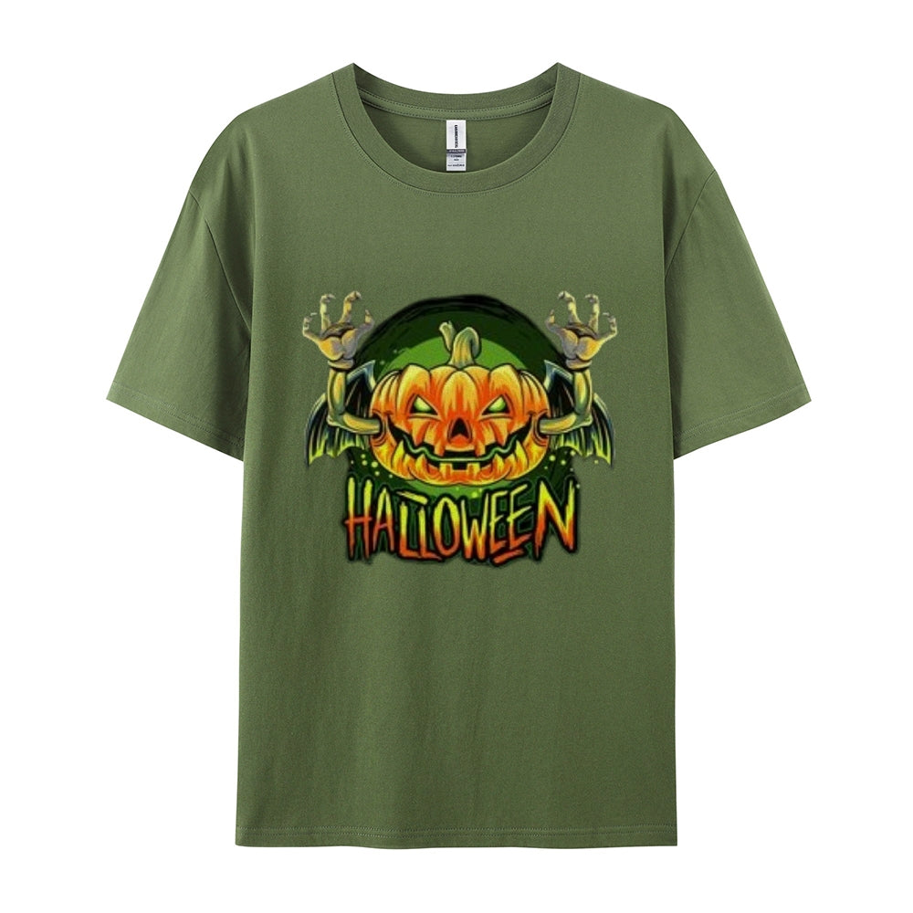 Mens Halloween Vamprie Bat Graphic Tee