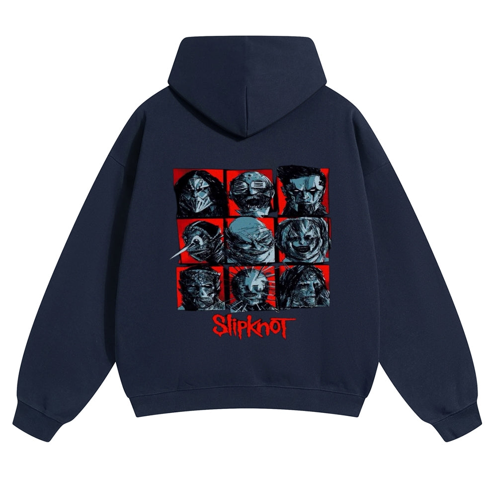 Mens Vintage Slipknot Rock Band Hoodies