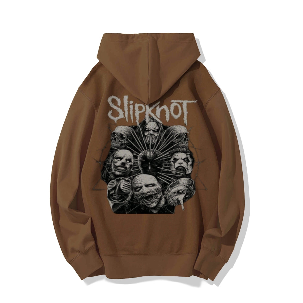 Mens Slipknot Rock Band Graphic Hoodies