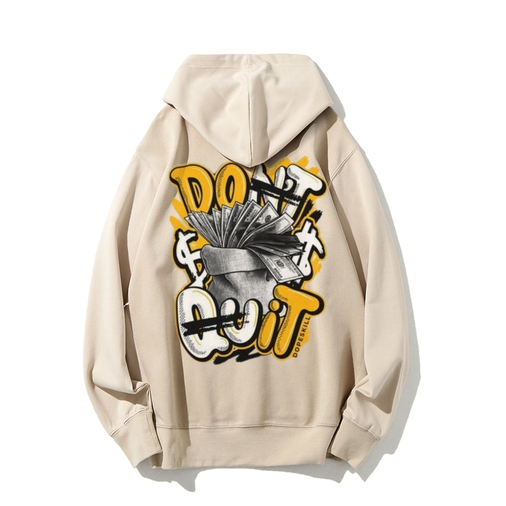 Mens DON'T QUIT MONEY Graphic Hoodies