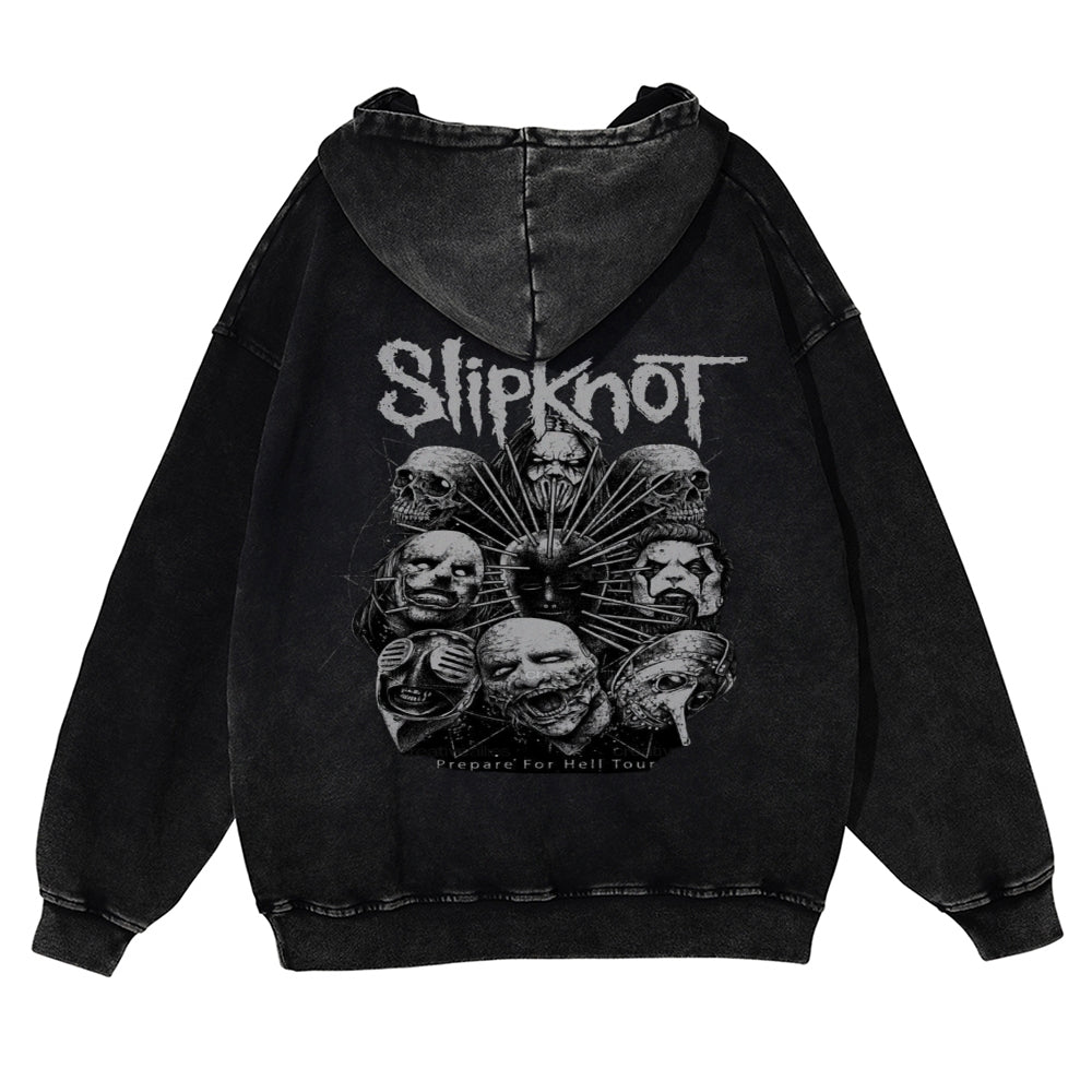 Mens Vintage Slipknot Rock Band Hoodies