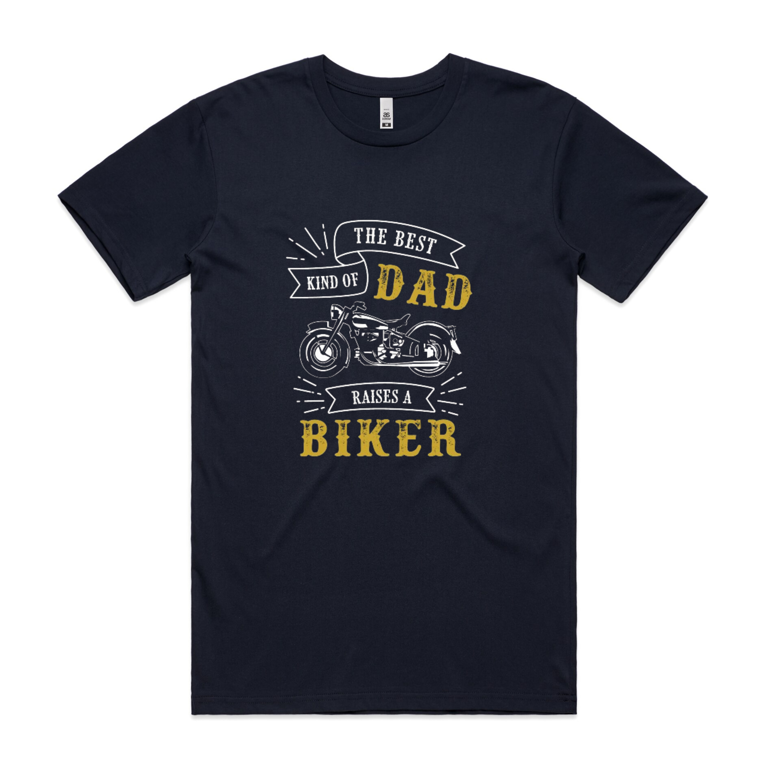 THE BEST DAD Print Mens Tee