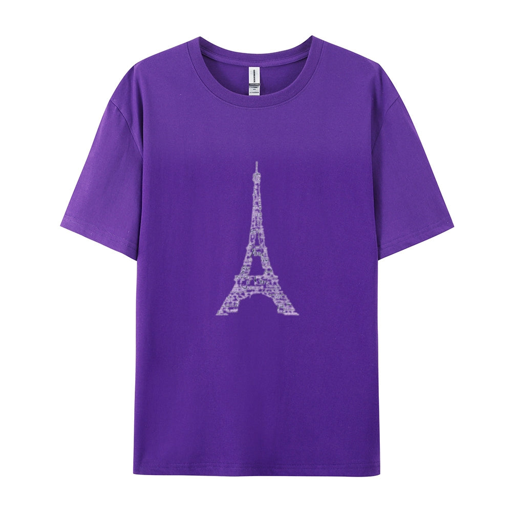 Mens Paris Eiffel Tower Graphic Tee