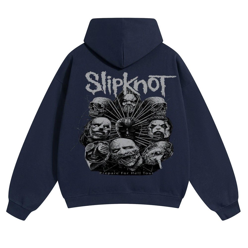 Mens Vintage Slipknot Rock Band Hoodies