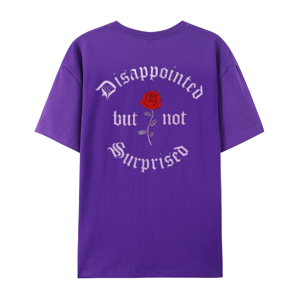 Mens DISAPPOINTED BUT NO SURPRISED Graphic Tee