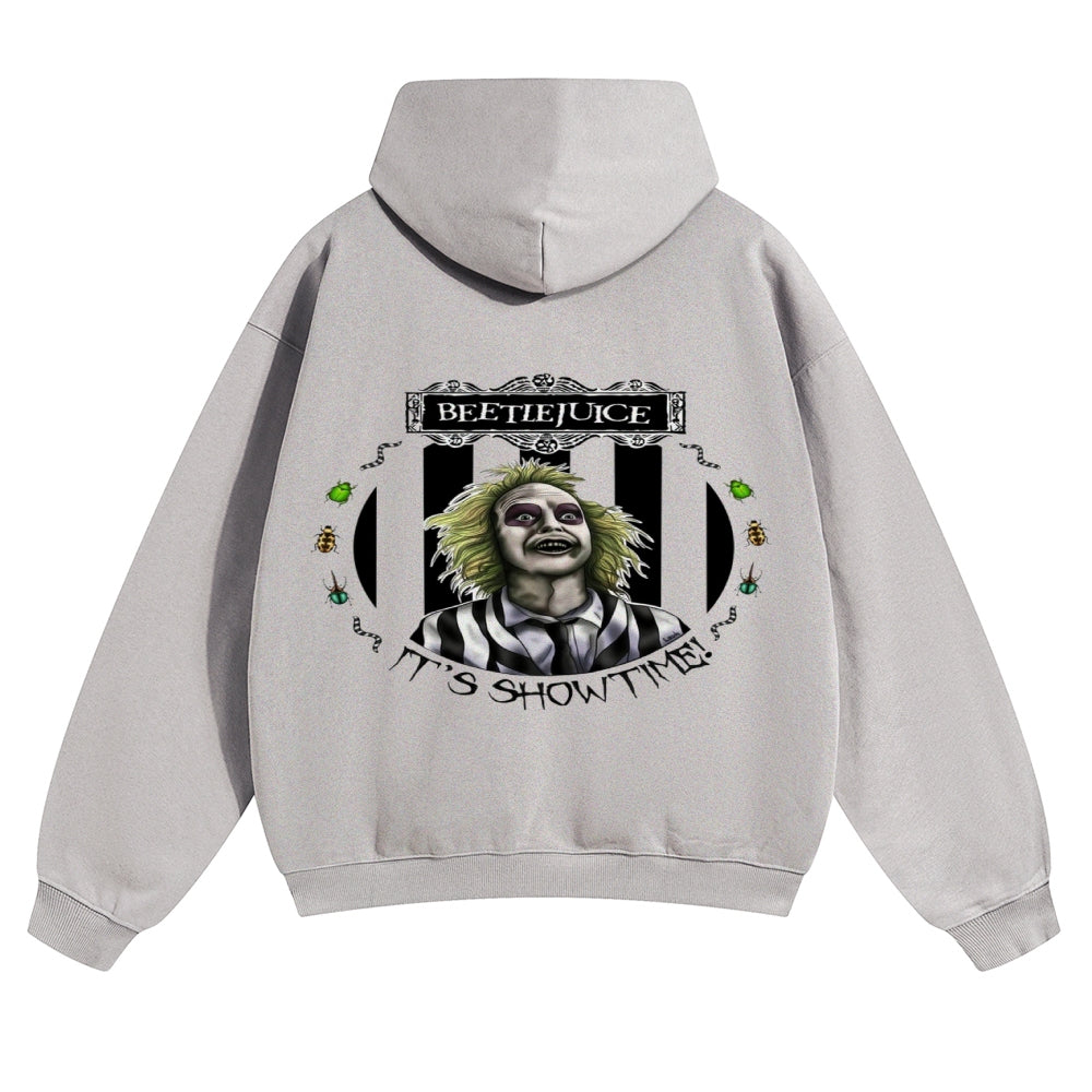 Mens Vintage Beetle Juice Rock Hoodies