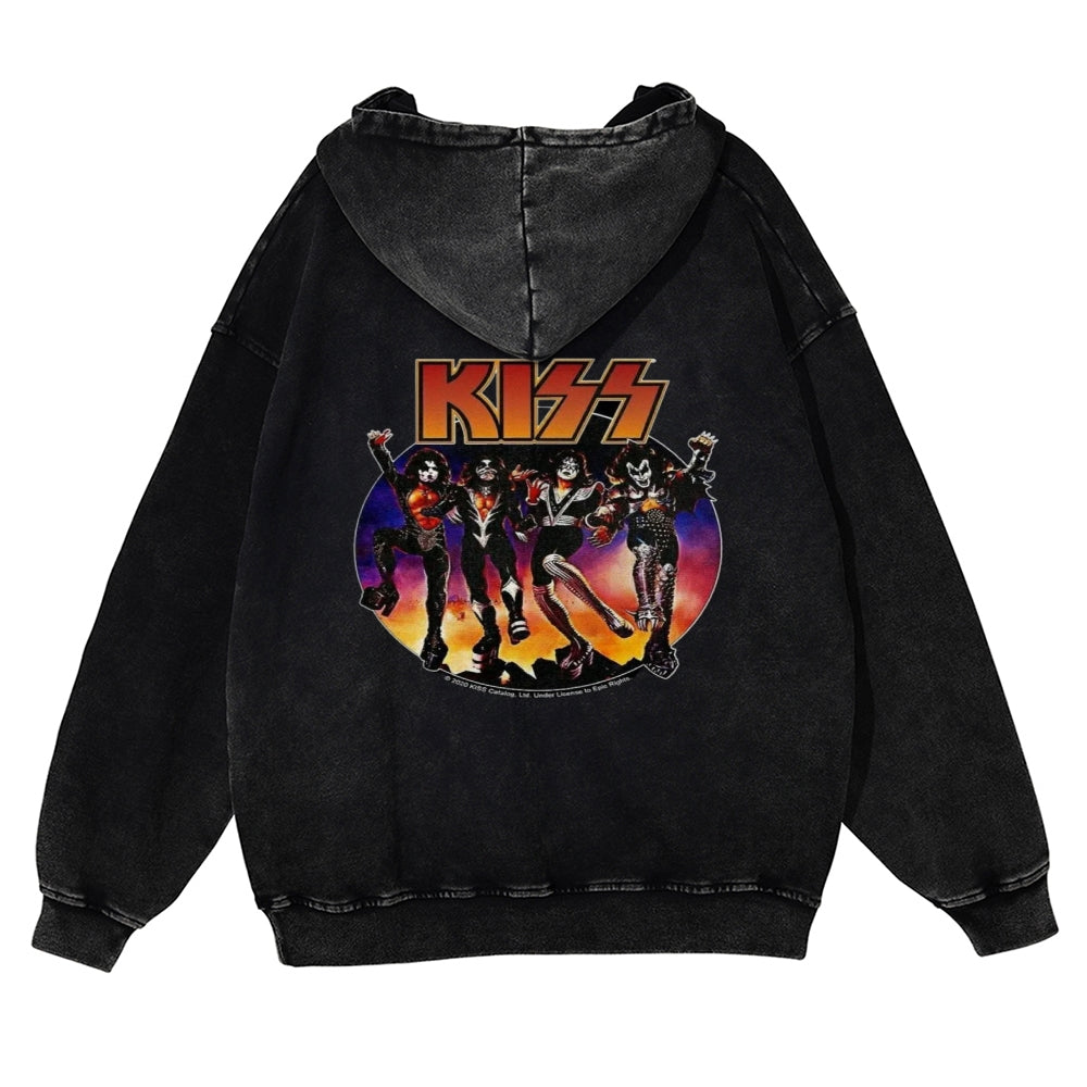 Parihar Men's Kiss Pullover Hoodies