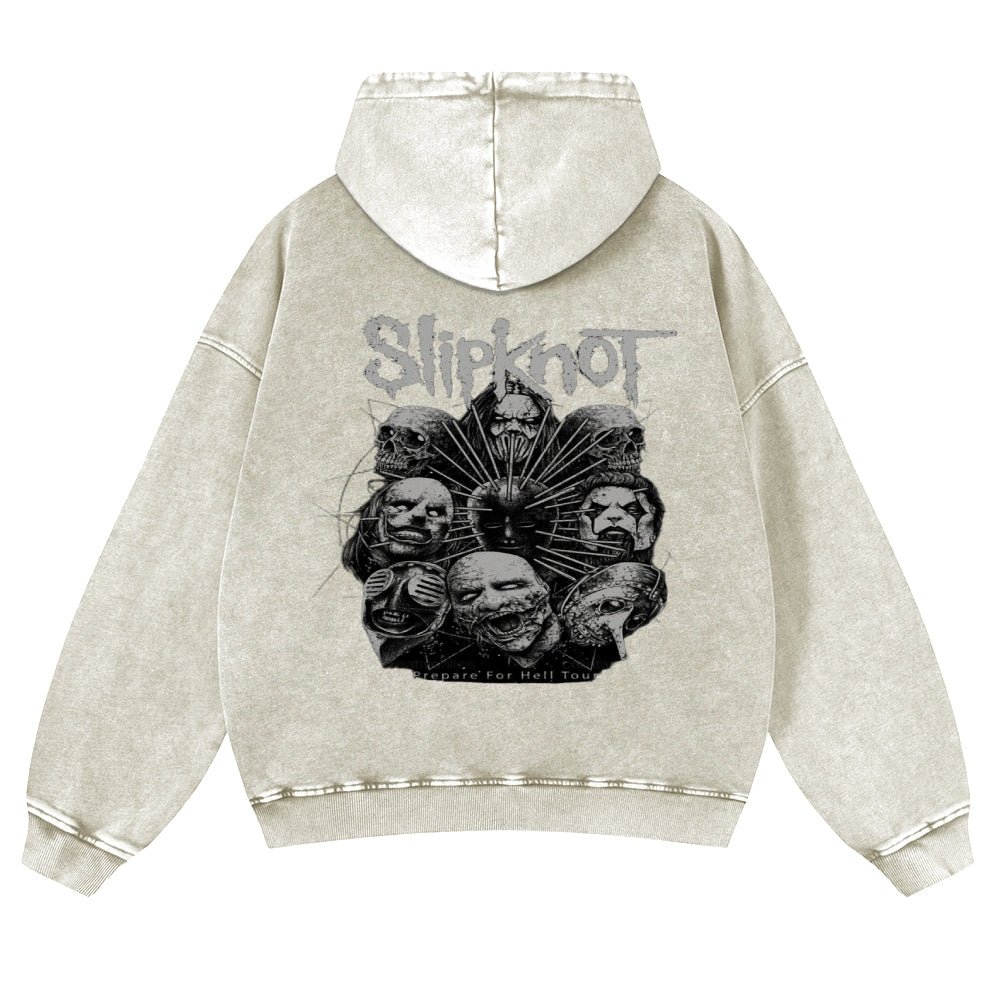 Mens Vintage Slipknot Rock Band Hoodies