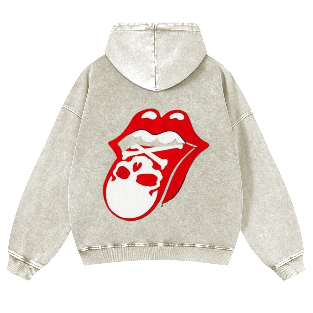 Mens Vintage The Rolling Stones Rock Band Hoodies