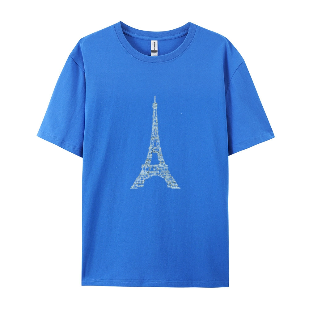 Mens Paris Eiffel Tower Graphic Tee