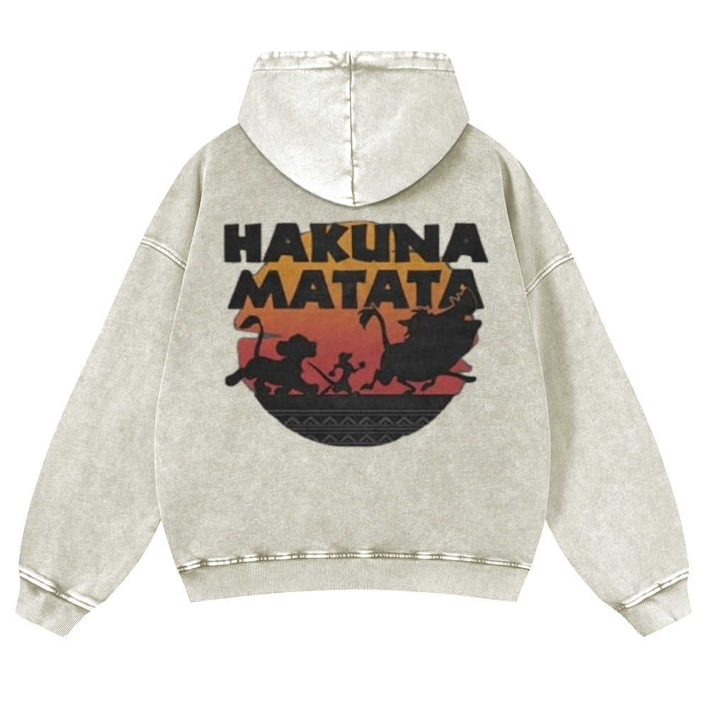 Mens Vintage Haklina Matata Hoodies