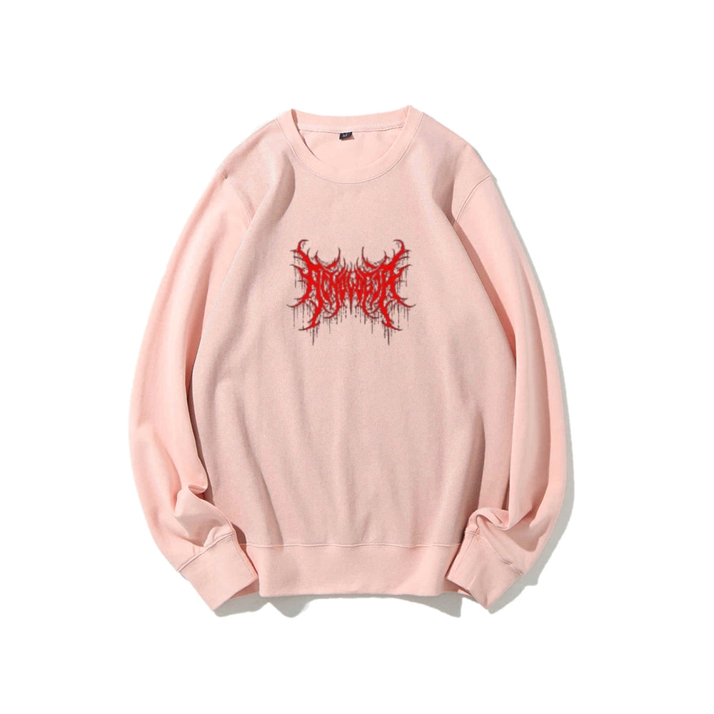 Mens Red Graphic Sweatshirts