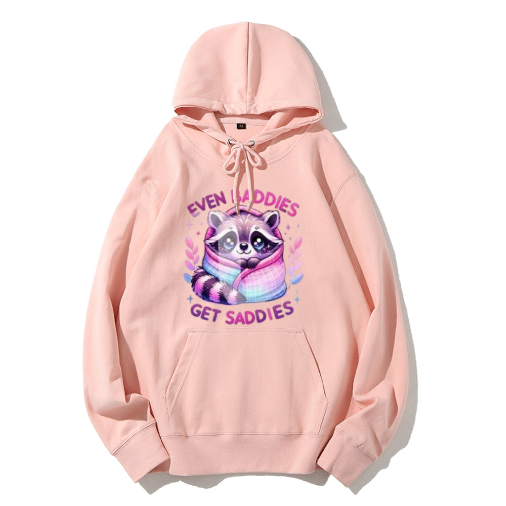 Women Cute Saddie Baddie Cat Graphic Hoodies